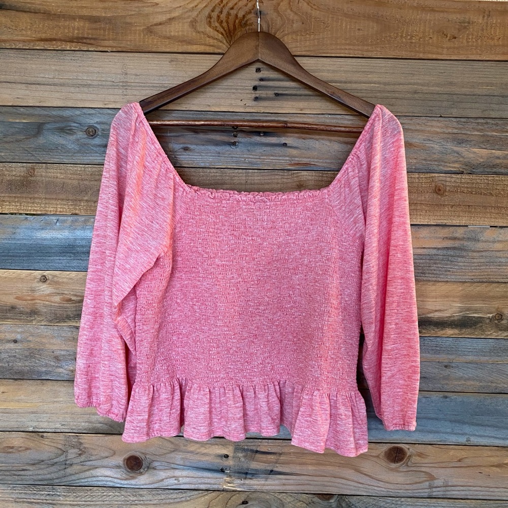 Pink blouse